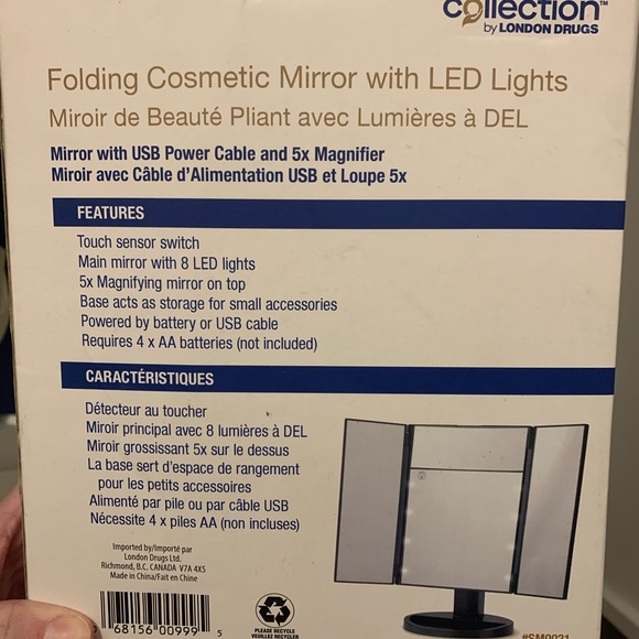 Makeup mirror - Picture 2 of 2